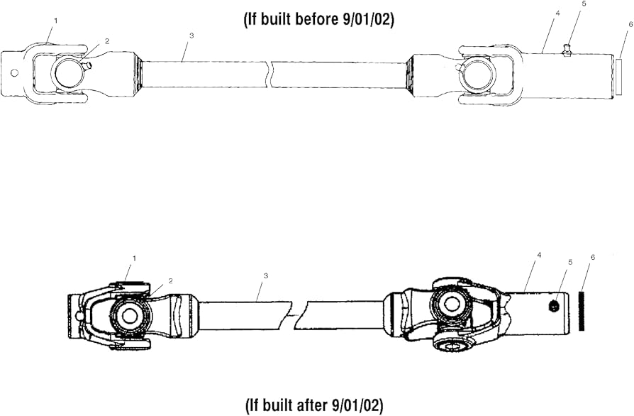 Amazon.com: Polaris ATV Prop Shaft Assembly, Genuine OEM